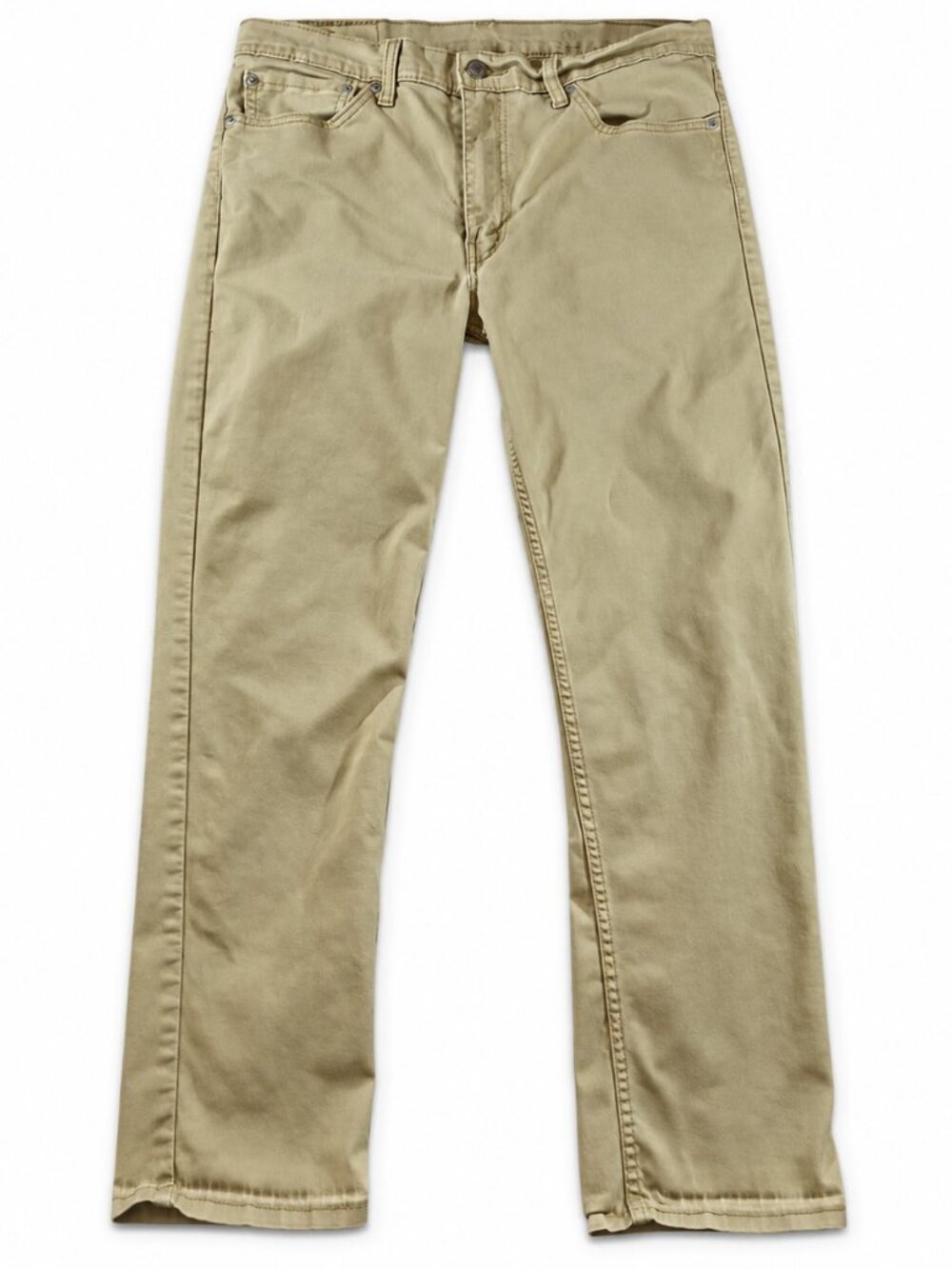Levi's 511 Men's Slim Fit Khaki Pants W36 L32 Tan 5-Pocket